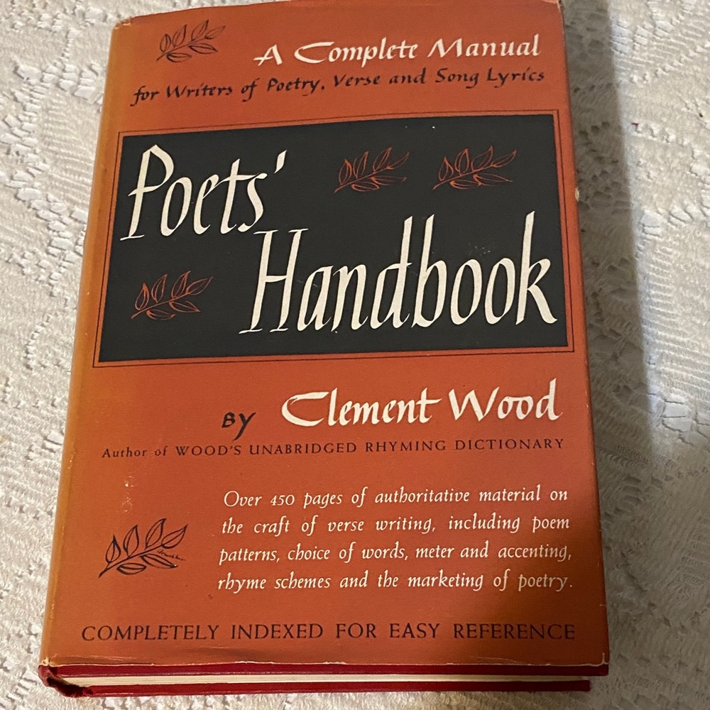 Vintage Poets’ Handbook by Clement Wood